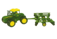 JOHN DEERE 7520 4WD TRACTOR with DISC