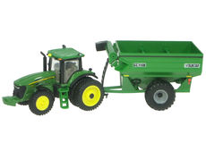 JOHN DEERE 7930 TRACTOR with DUALS and CHASER BIN