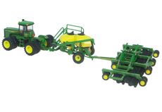 JOHN DEERE 9320 4WD TRACTOR with AIR SEEDER OUTFIT