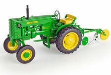 JOHN DEERE MODEL M TRACTOR with 2 furrow plough  75th Anniversary edition
