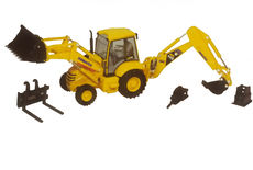 KOMATSU WB 140 BACKHOE/LOADER (box shelfworn)
