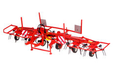 KUHN GF 6502 TEDDER RAKE  very detailed model
