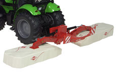 KUHN GMD 883 DISC MOWER COMBINATION  linkage mounted