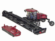 MACDON M1240 SELF PROPELLED WINDROWER with two heads  High Detail