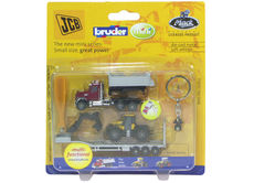 MACK GRANITE TRUCK with JCB 3220 TRACTOR (key ring)