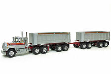 MACK R MODEL SEMI TIPPER with QUAD DOG TIPPING TRAILER