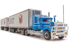 MACK SUPERLINER ROAD TRAIN REFER PANTECH with TWO TRAILERS (NTFS)
