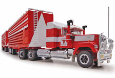 MACK SUPERLINER ROAD TRAIN CATTLE TRUCK with 2 TRAILERS (Barkly Transport)