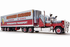 MACK SUPERLINER with REFRIGERATED PANTECH TRAILER Ristovichis Orchards