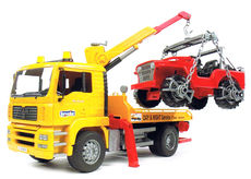 MAN BREAKDOWN TRUCK with JEEP