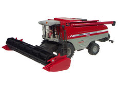 MASSEY FERGUSON 9280 DELTA HEADER with COMB TRAILER