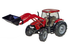 CASE/IH MAXXUM 125 TRACTOR with FRONT END LOADER