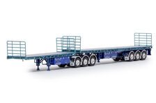 Mactrans Heavy Haulage Freightliner Flat Top B Double Set