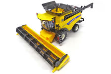 NEW HOLLAND CR9.90 HEADER with 30 ft GRAIN FRONT  special 45th Anniv.