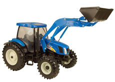 NEW HOLLAND T6060 TRACTOR with LOADER