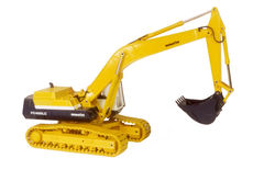 KOMATSU PC400LC EXCAVATOR with metal tracks