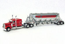 PETERBILT 379 PRIME MOVER with PARABOLIC DUMP TRAILER  Wayne Transports