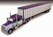 PETERBILT 379 SLEEPER CAB SEMI with PANTECH TRAILER  Ashley Transport