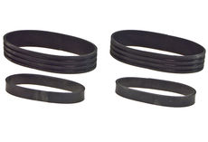 WILESCO RUBBER TYRE SET (2 Front, 2 Rear) to suit TRACTION ENGINE (WD 405 etc)