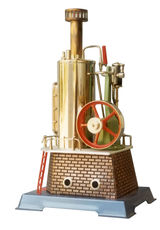 WILESCO STEAM BOILER/ENGINE 500cc Double Acting Vertical