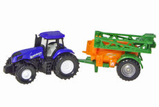 NEW HOLLAND T8.390 TRACTOR with AMAZONE UX5200 BOOM SPRAY