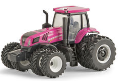 NEW HOLLAND T8.410 PINK TRACTOR with Front & Rear Duals