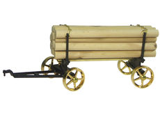 WILESCO LOG TRAILER   Brass/Black