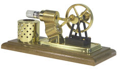 WILESCO STERLING HOT AIR ENGINE  (exquisite working model)