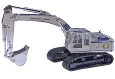 HITACHI Z-axis 210 EXCAVATOR    25th Anniversary edition - silver finished