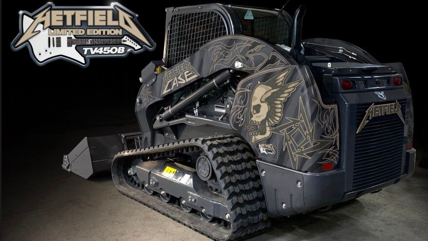 Case 1/16 Case TV450B clt tracked loader by Ertl, James Hetfield (Metallica) - Limited Edition