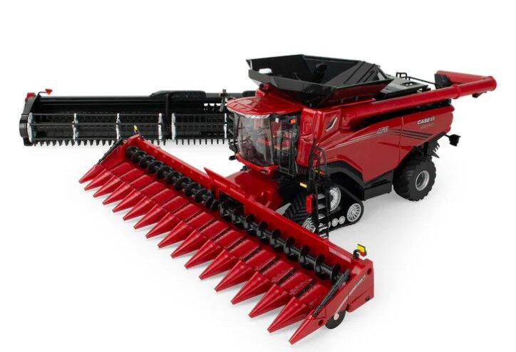 1/32 Case IH AF11 tracked combine with corn & draper heads, introduction edition
