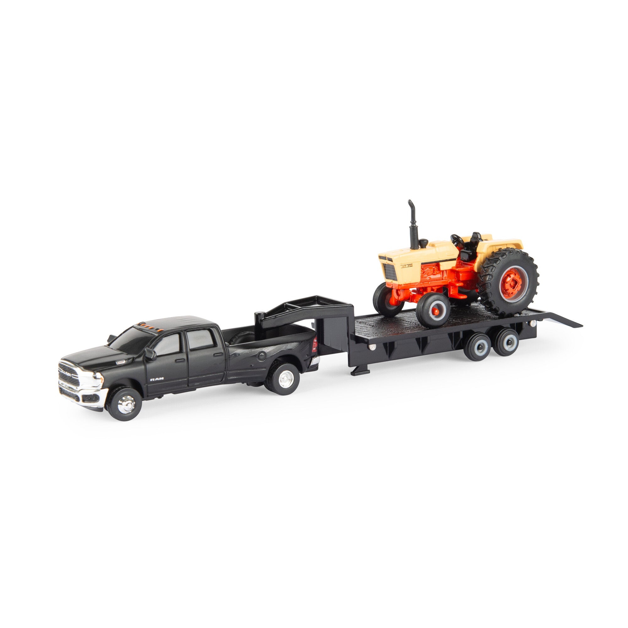 Case IH 1270, with 3500 Ram & Gooseneck Trailer