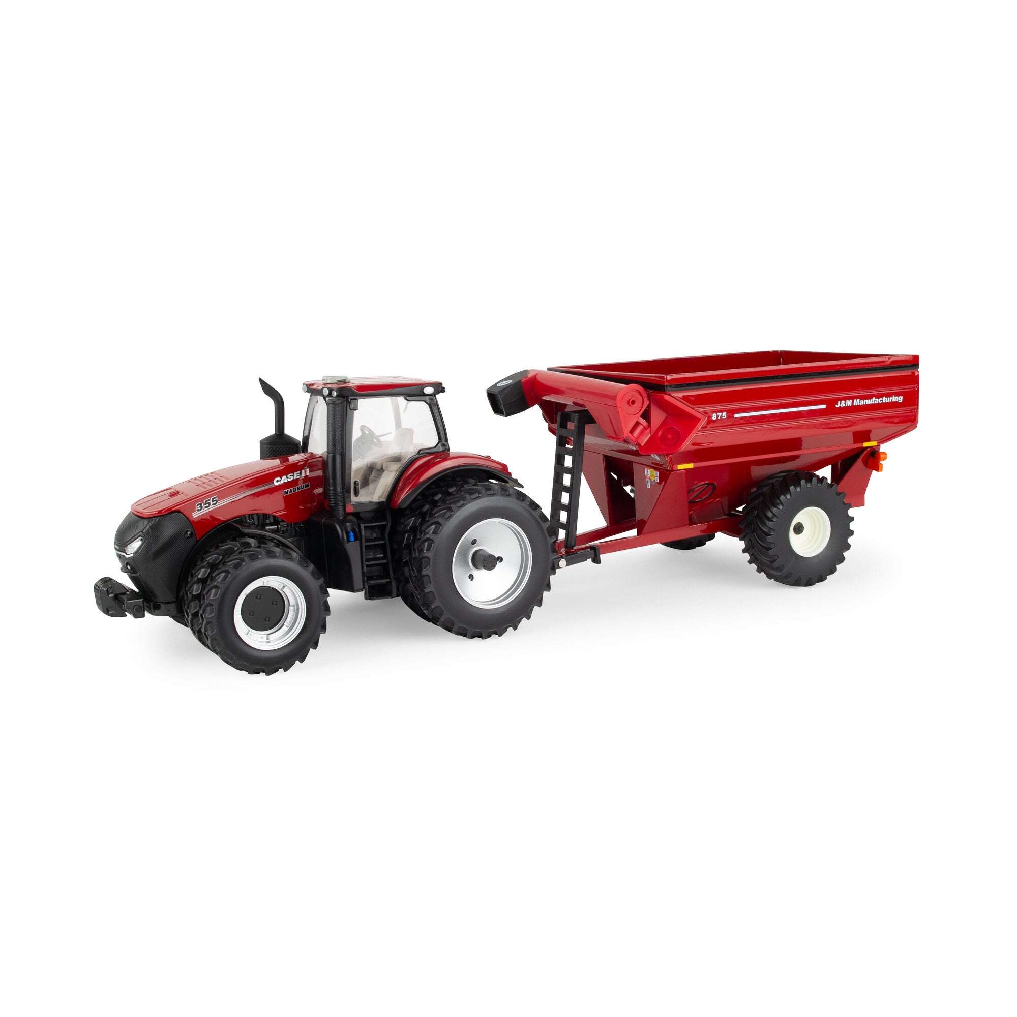 Case IH Magnum 355 & Grain Cart