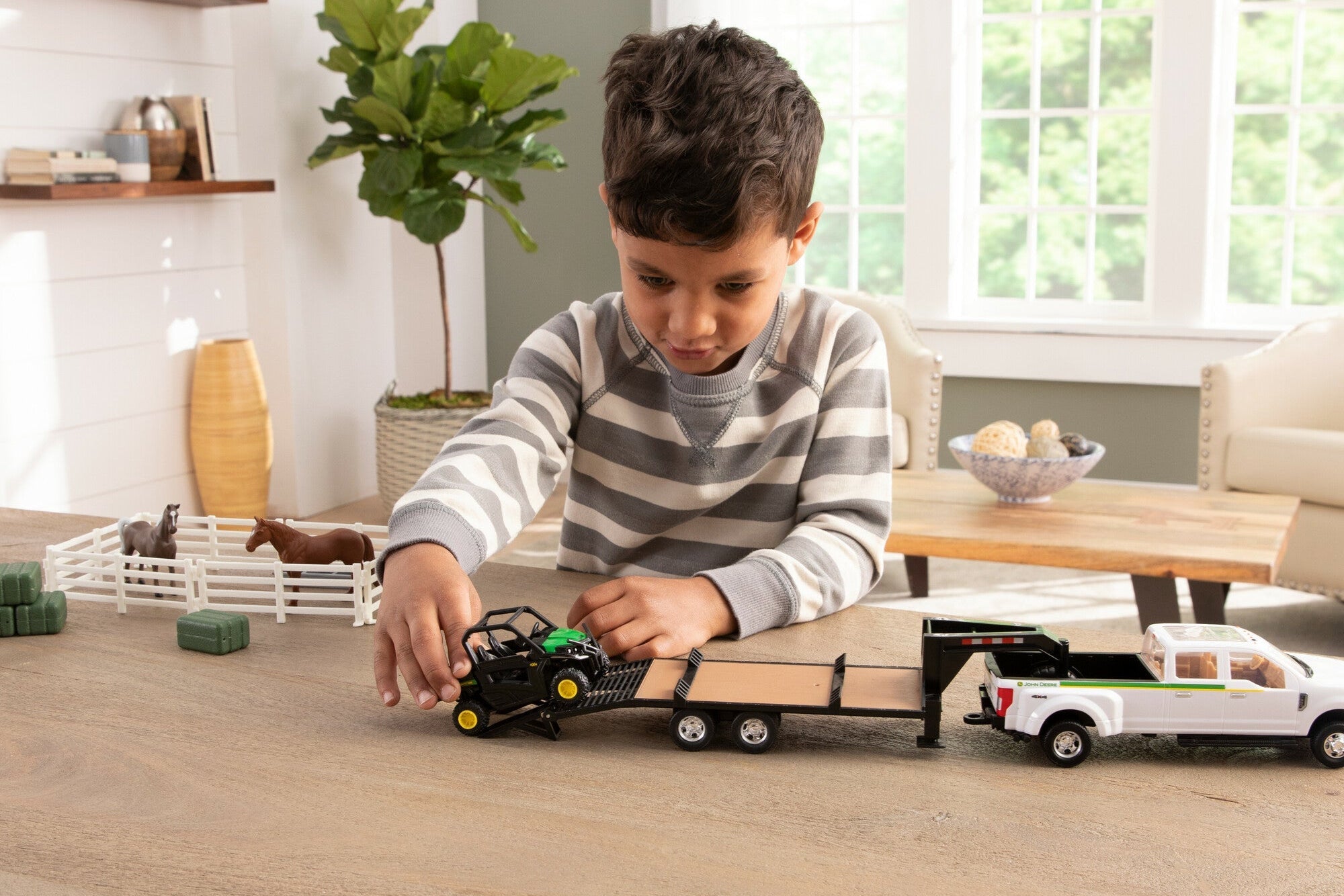 John Deere RSX860i Gator Hauling Set