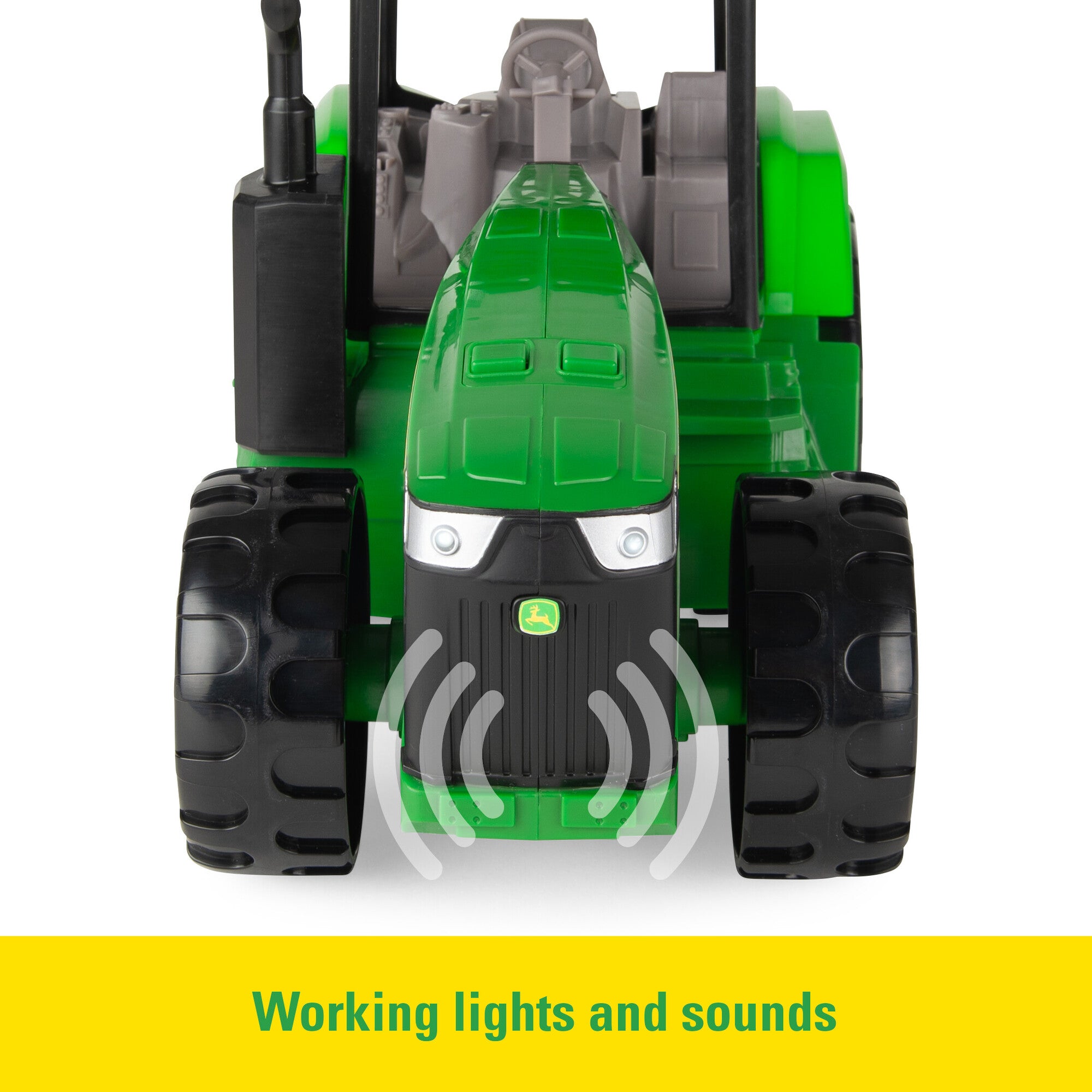 John Deere 30cm Lights & Sounds Tractor