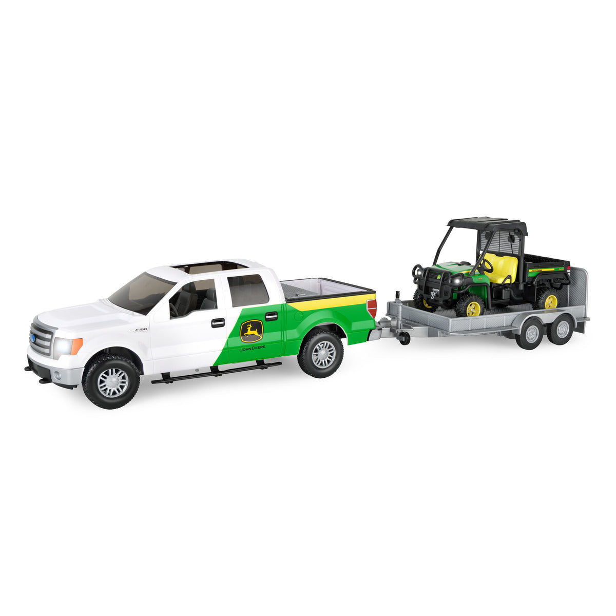 John Deere Ford F-150 Ute, Trailer, & Gator