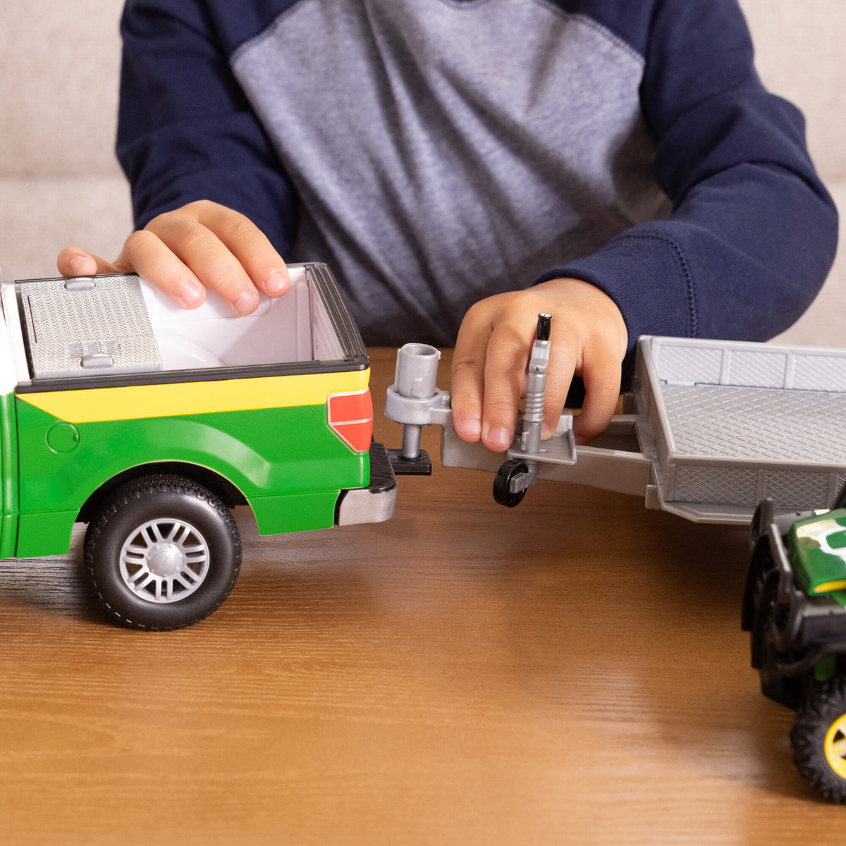 John Deere Ford F-150 Ute, Trailer, & Gator