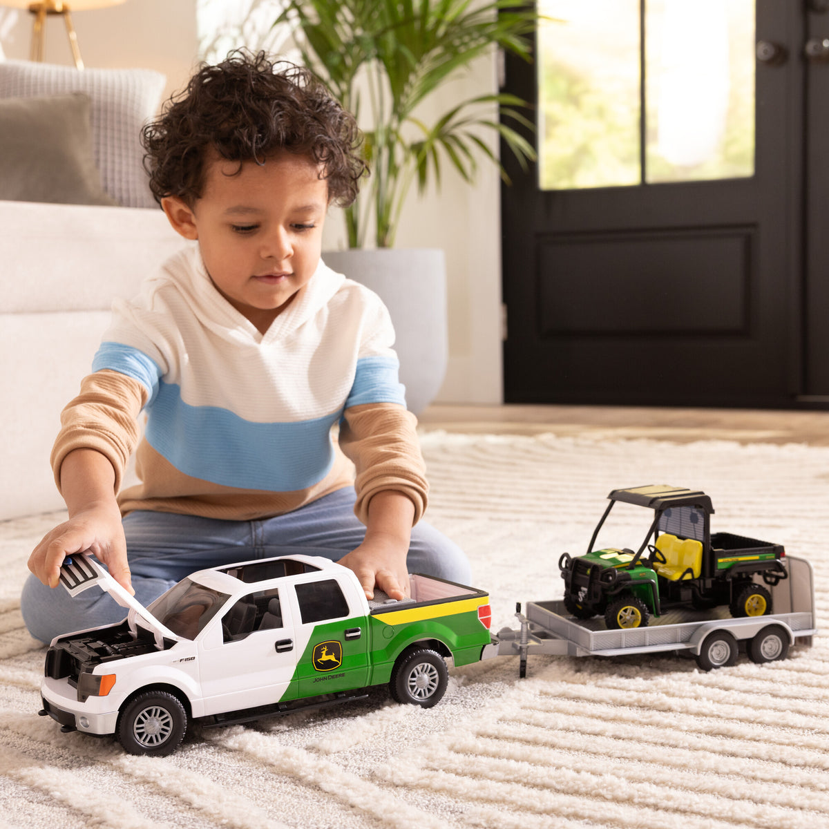John Deere Ford F-150 Ute, Trailer, & Gator