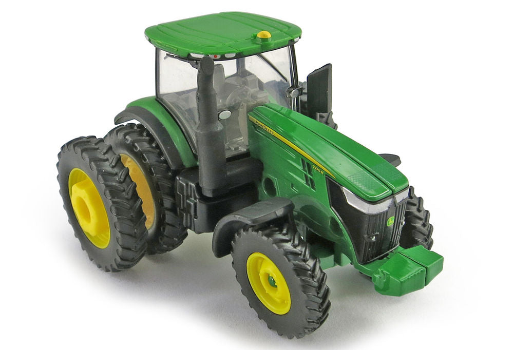 John Deere 7270R tractor with rear duals