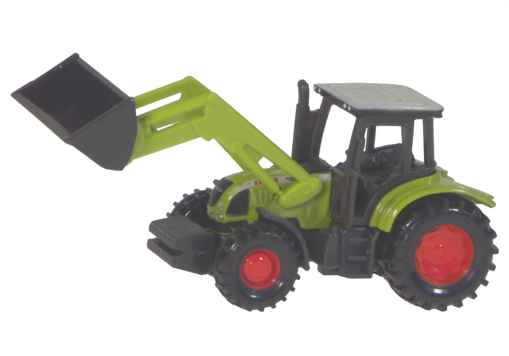 Claas ares 697ATX tractor with front loader