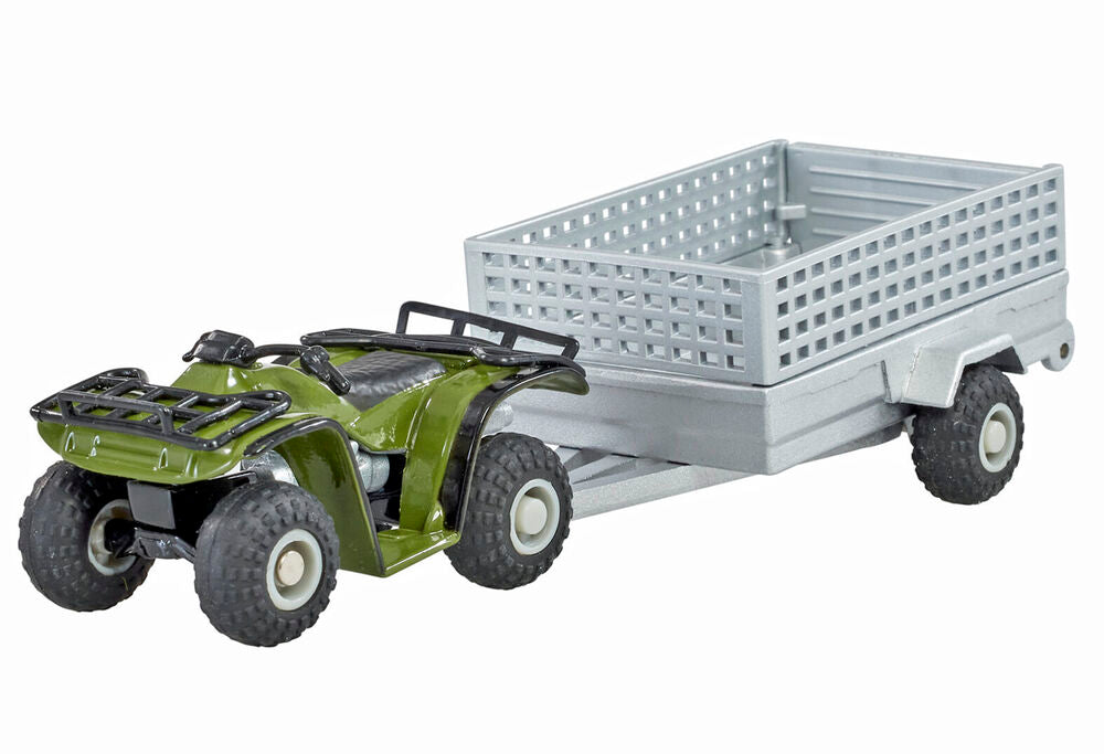 Britains quad bike with trailer