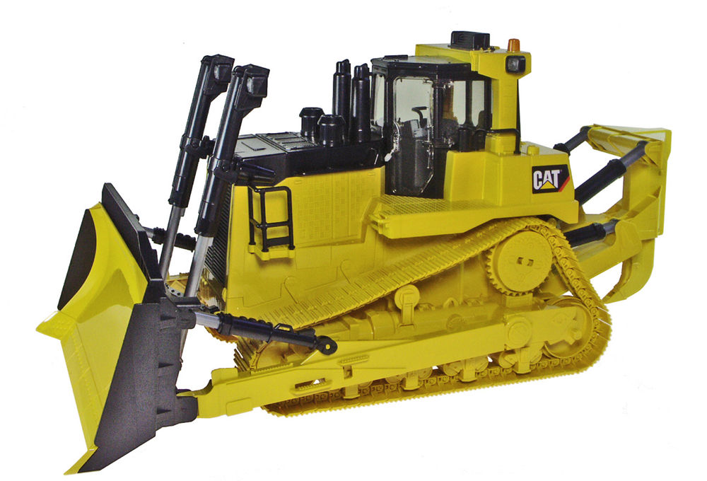 Caterpillar bulldozer (D11T style) with single tyne rear ripper  (big)