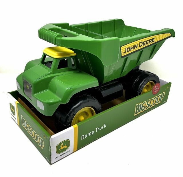 Big scoop dump truck