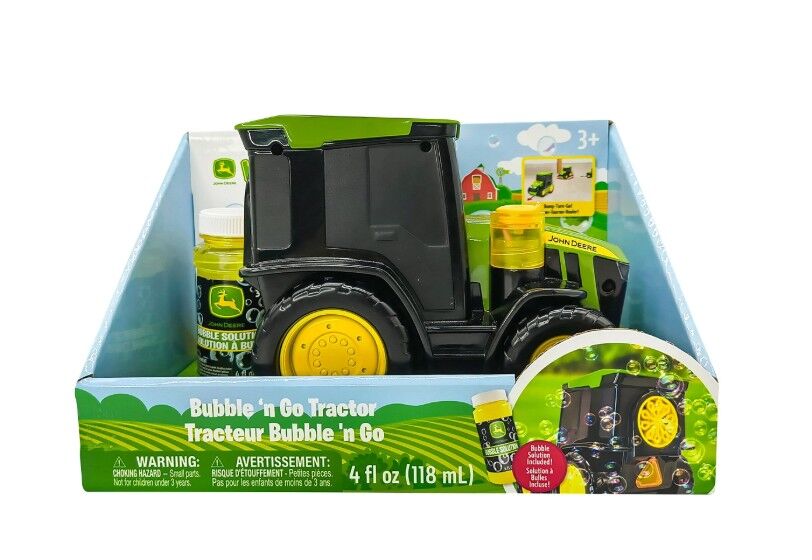 Bubble and go tractor