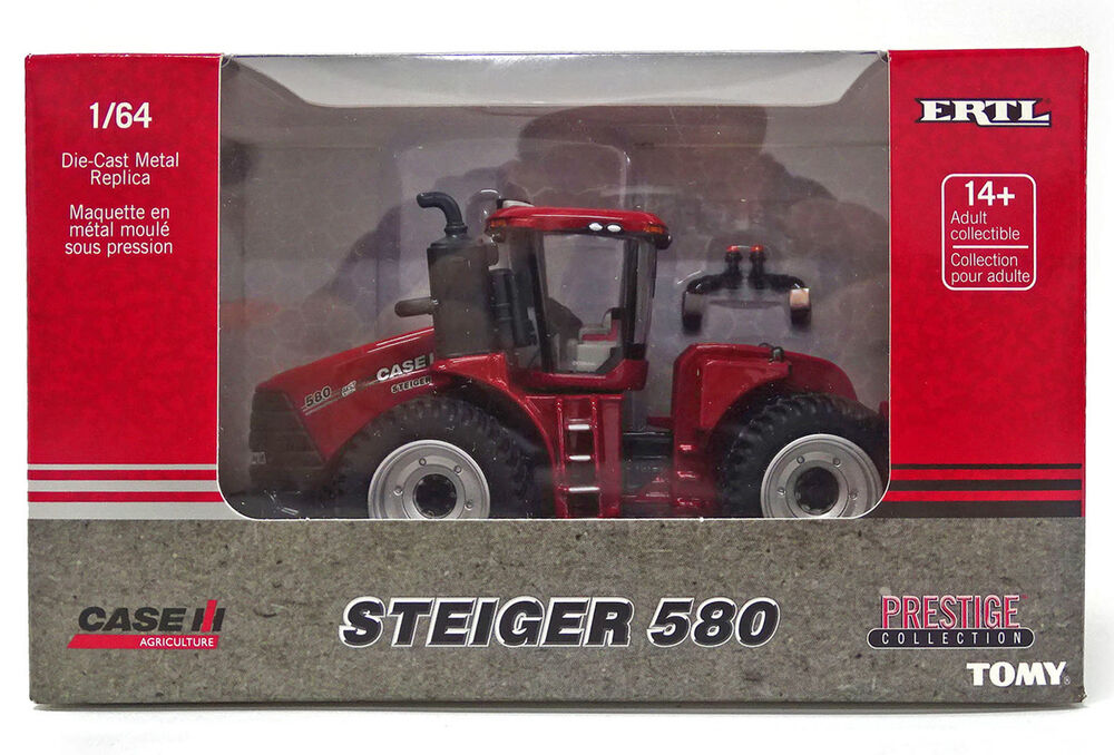 Case/ih 580 Steiger 4WD tractor with duals  prestige series