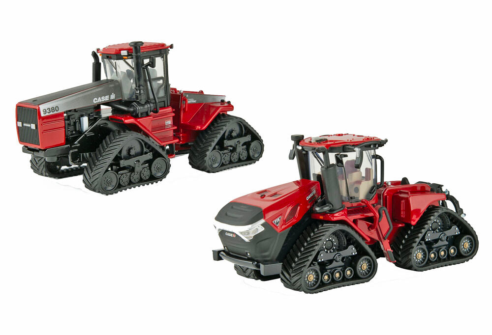 Case/ih quadtrac 9380 and 715 tractor set   prestige series