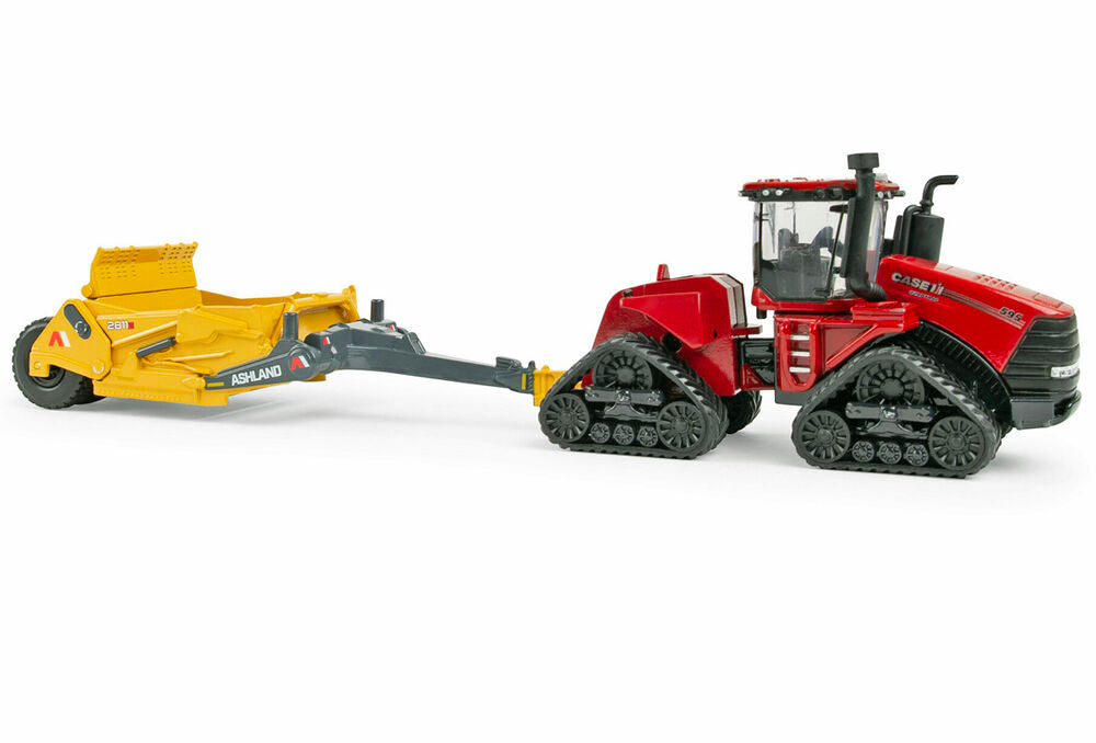 Case/ih Steiger 595 quadtrac with ashland 2811E scraper