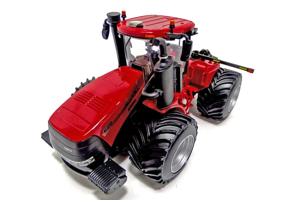 Case/ih Steiger 620 4WD tractor on lsw single tyres  prestige edition