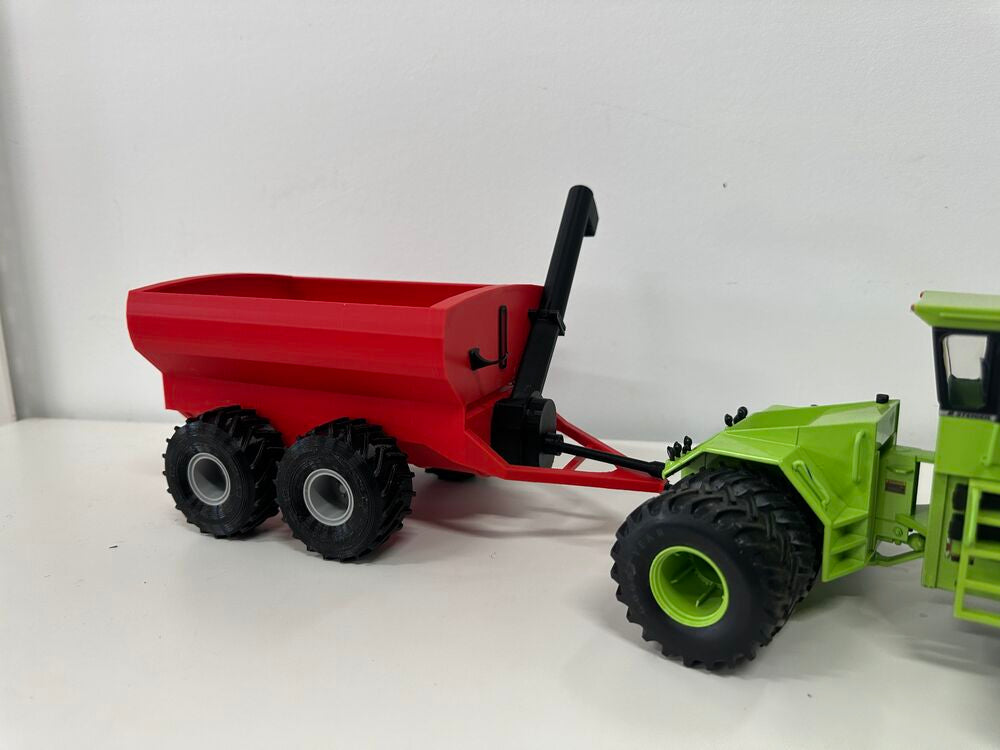 Chaser bin 3D printed dual axle