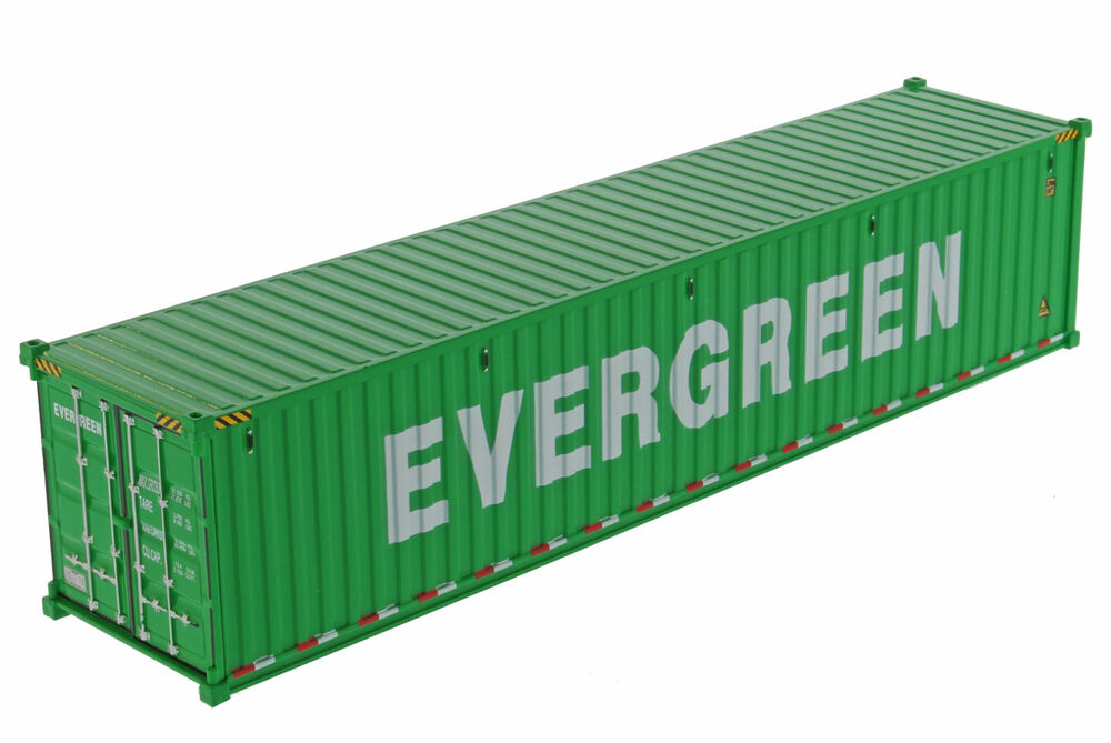 40 ft (12 m) shipping container - maersk, evergreen, tex